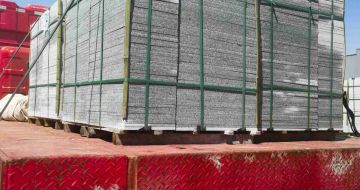 舟山 芝麻白火烧规格板地铺石300*600/600*600