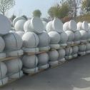 舟山 白麻花岗岩石材圆球，石球，挡车球，隔离球，景观石球，风水球等