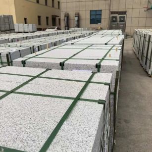 舟山 白麻花岗岩5.0公分荔枝面地铺石