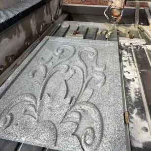 舟山 白麻别墅干挂雕花板