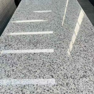 舟山 白麻花岗岩光面毛板