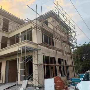 舟山 黄金麻荔枝面花岗岩外墙干挂