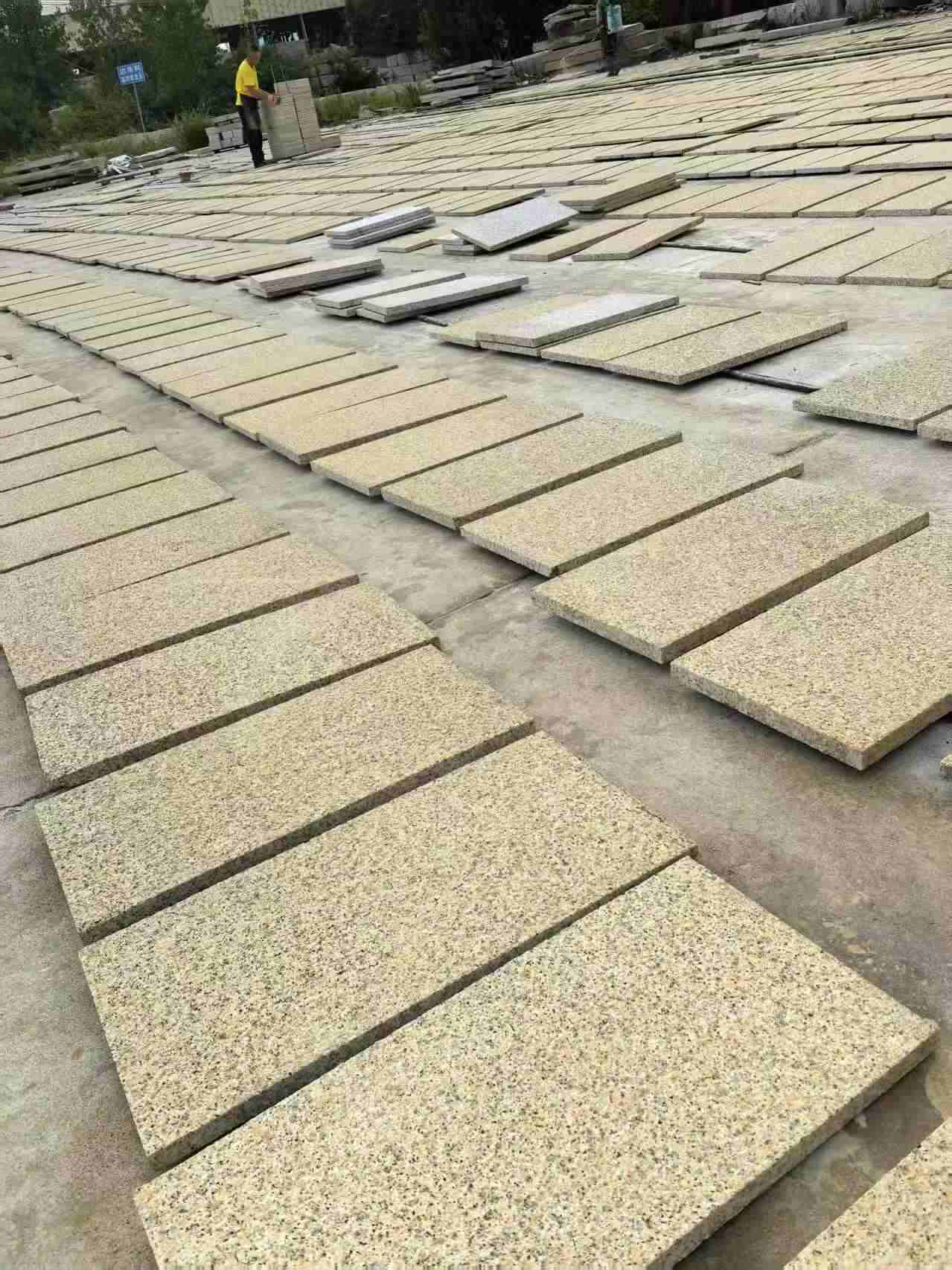 舟山 黄金麻荔枝地铺石面排板