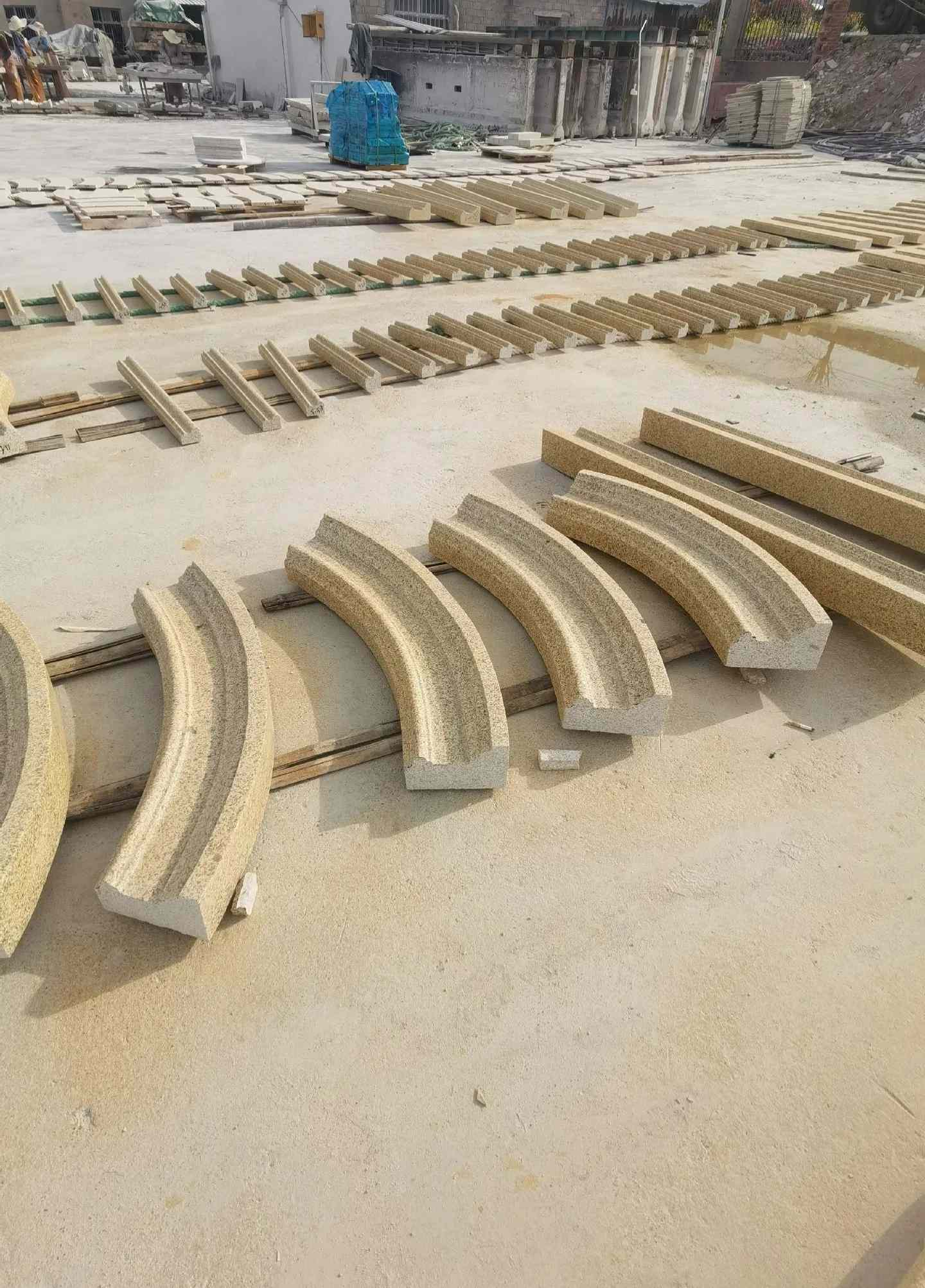 舟山 黄金麻花岗岩别墅线条