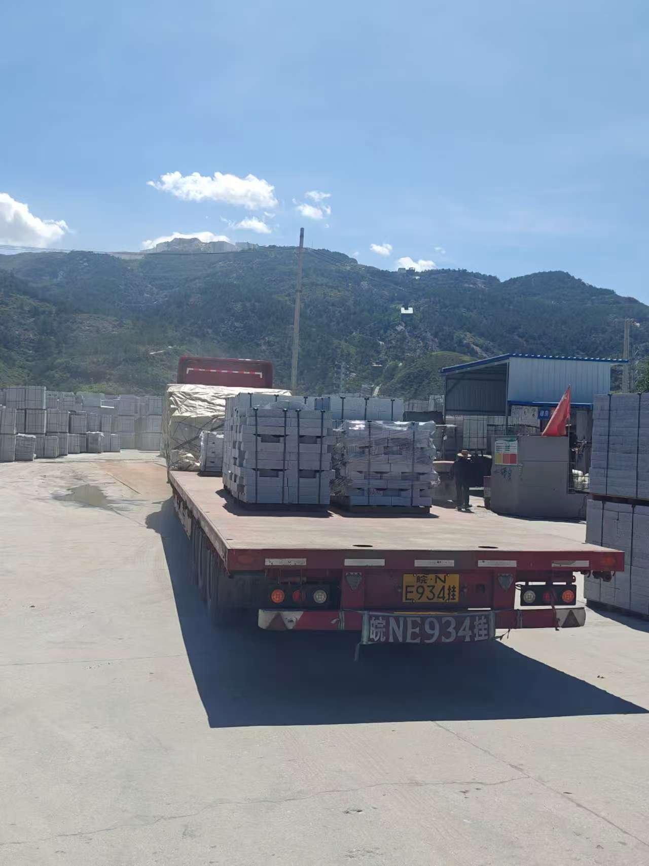 舟山 芝麻白仿形路沿石，直形路沿石