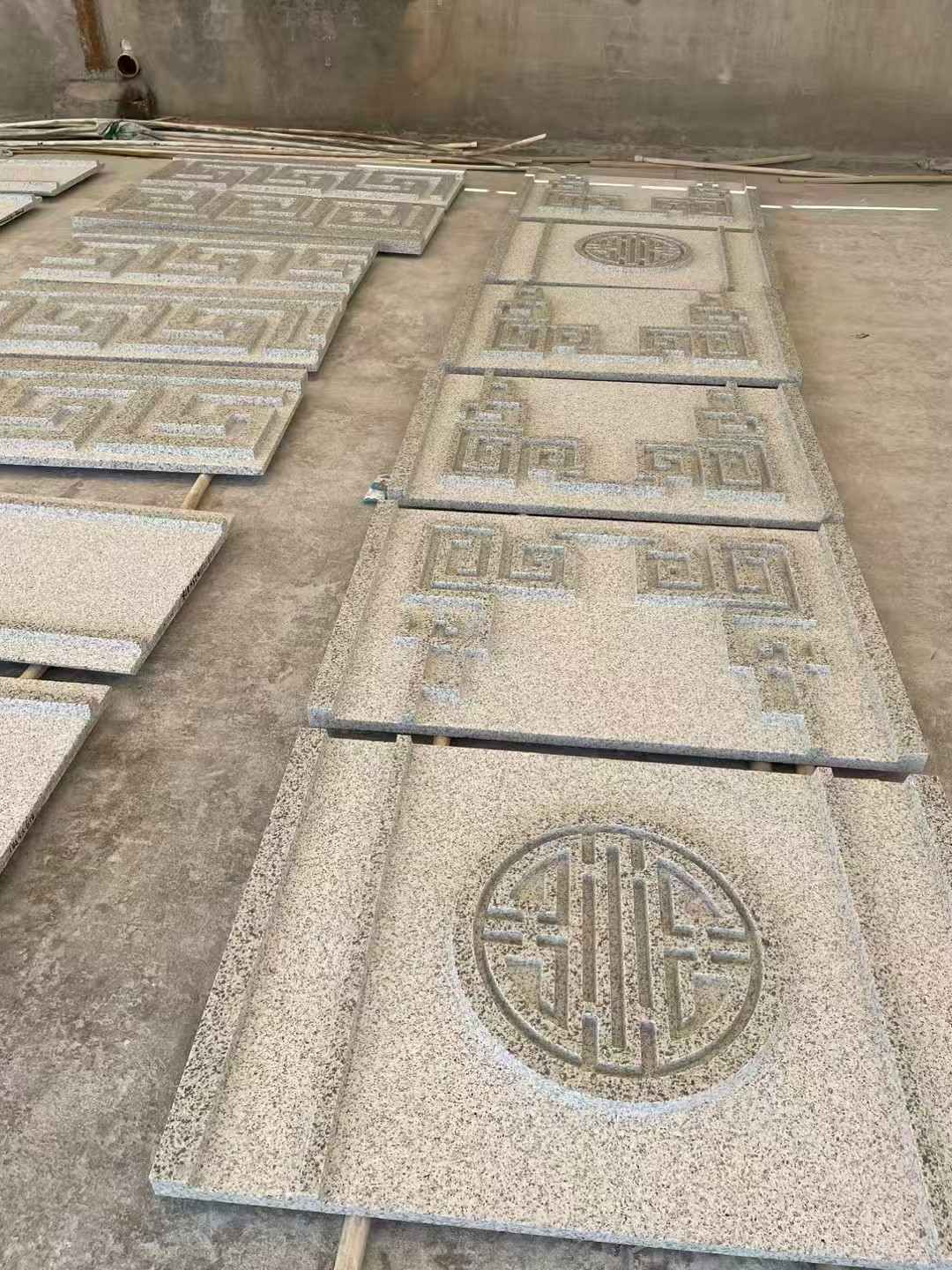 舟山 白麻花岗岩外墙立面雕刻板